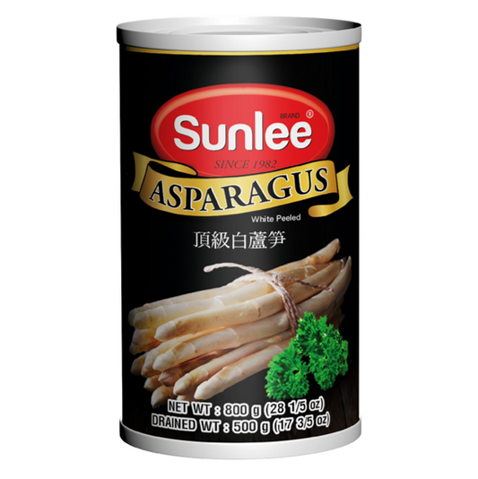 WHITE ASPARAGUS PEELED - SUNLEE