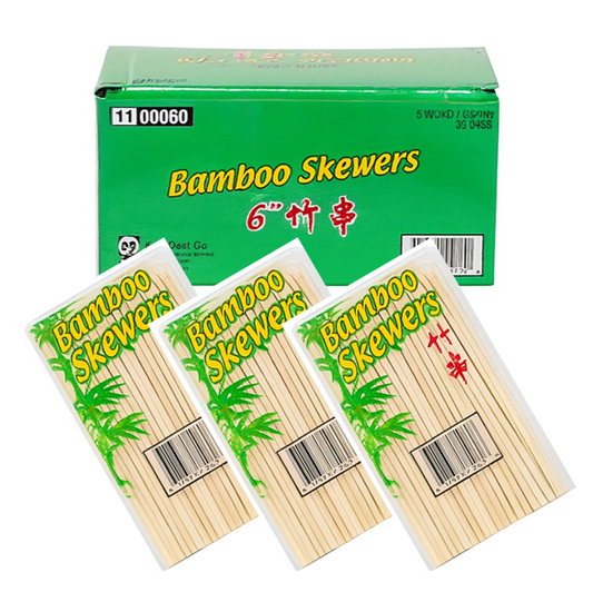 BAMBOO SKEWER 6" - KARI-OUT