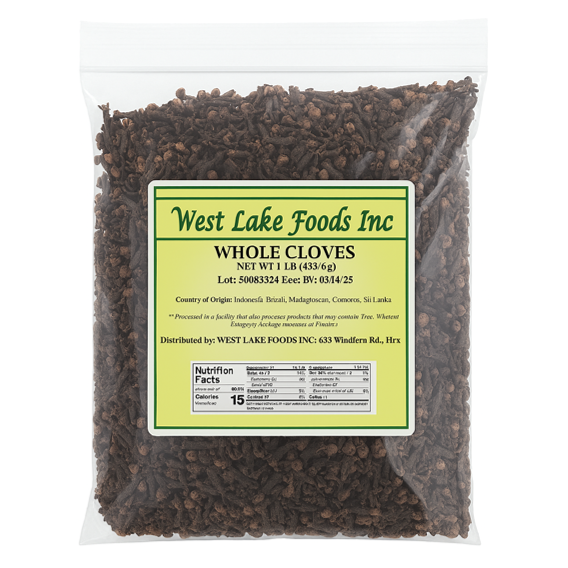 WHOLE CLOVES - WEST LAKE