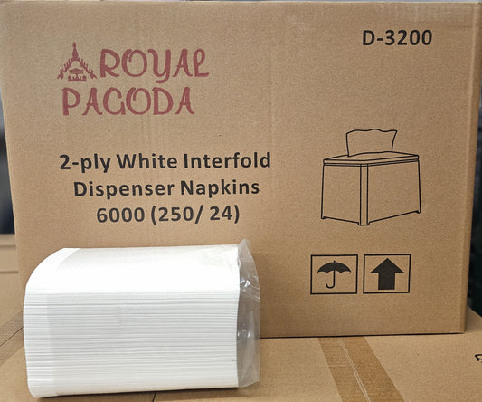 NAPKIN INTERFOLD DISPENSER - ROYAL PAGODA