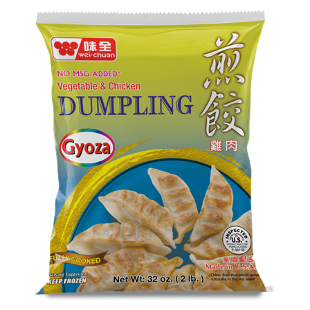 COOKED CHICKEN DUMPLING- WEI CHUAN