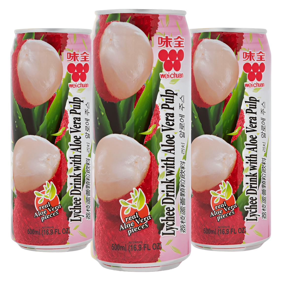 DRINK LYCHEE WITH PULP - WEI CHUAN