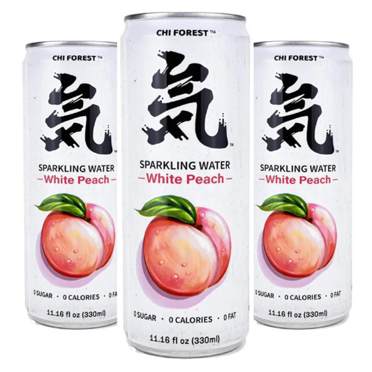 WATER SPARKLING WHITE PEACH - CHI FOREST