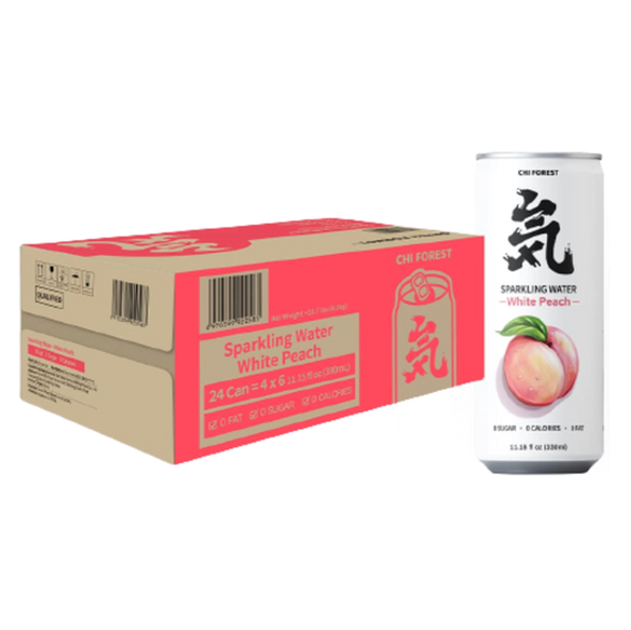 WATER SPARKLING WHITE PEACH - CHI FOREST