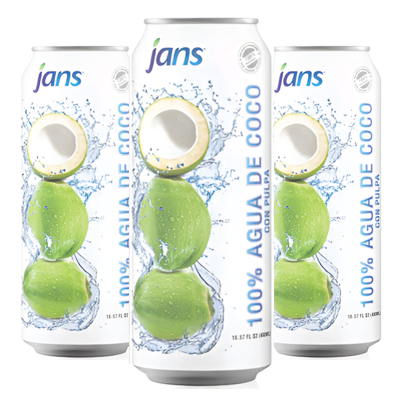 COCONUT WAER WITH PULP - JANS