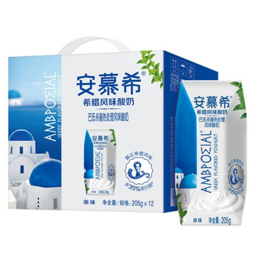 GREEK ORIGINAL FLAVORED YOGURT - AMBROSIAL