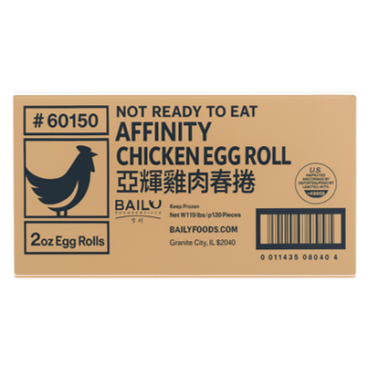 EGG ROLL 2OZ AFFINITY CHICKEN - BAILY