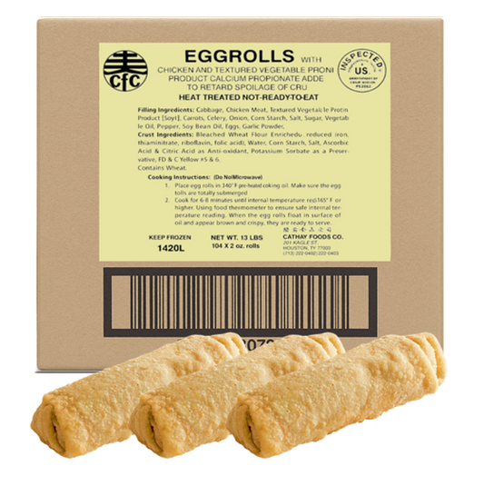 EGG ROLL CHICKEN 2OZ - CATHAY FOODS