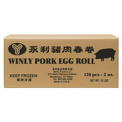 EGG ROLL PORK 2OZ - WINLY