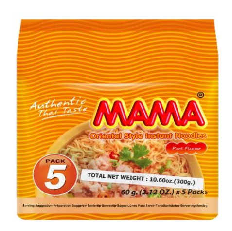 NOODLE INSTANT PORK FLAVOR - MAMA