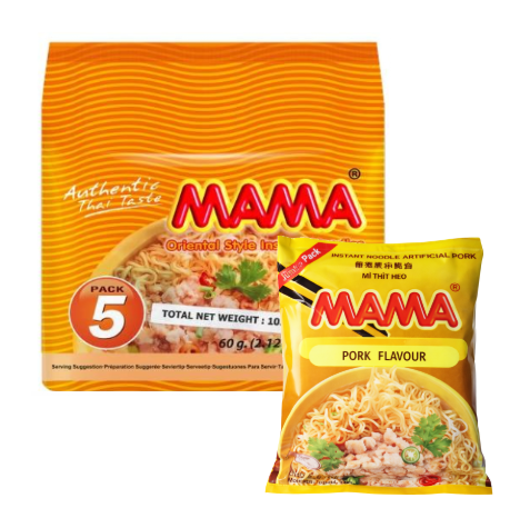 NOODLE INSTANT PORK FLAVOR - MAMA
