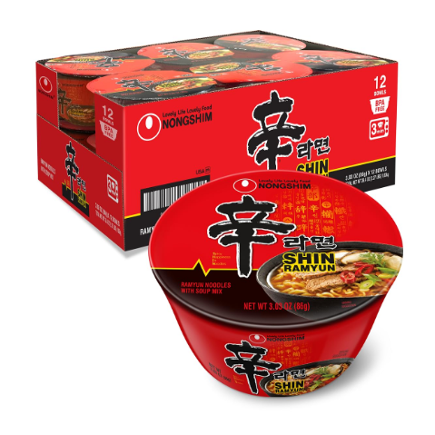 NOODLE SHIN BOWL - NONGSHIM