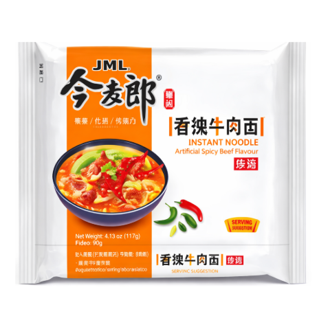 INSTANT NOODLE SPICY HOT BEEF FLAVOR - JML