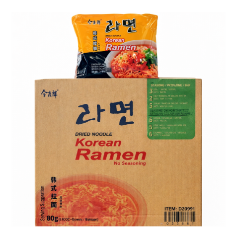 NOODLE - DRIED KOREAN RAMEN PLAIN - JML