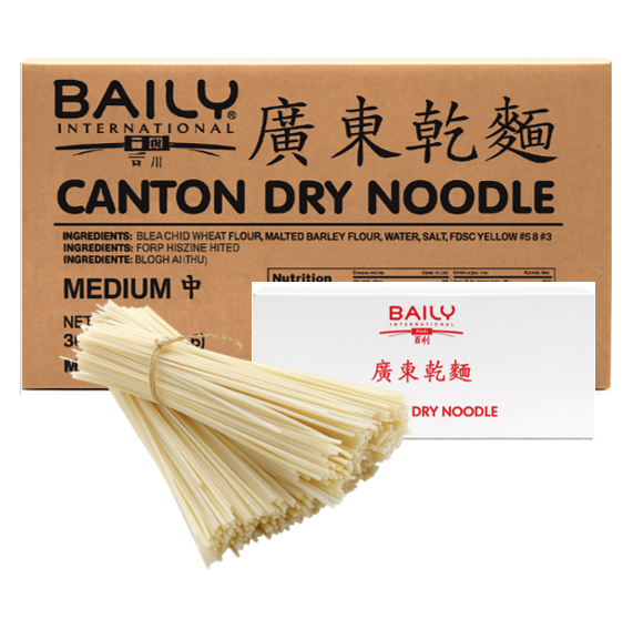 NOODLE CANTON MEDIUM 30LBS - BAILY