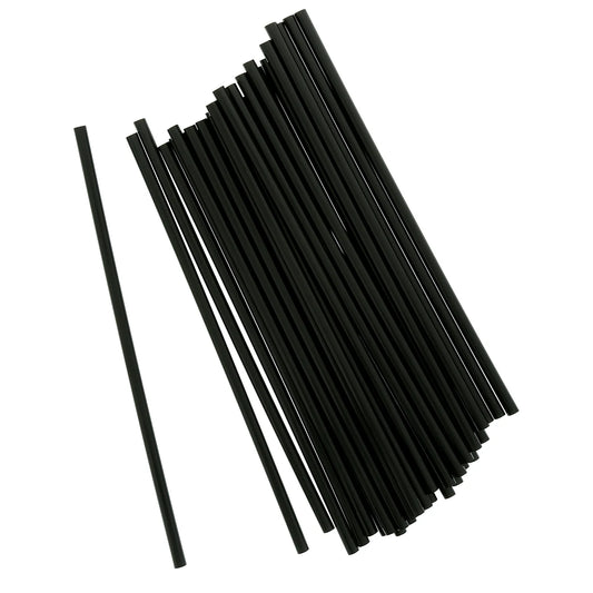 STRAW UNWRAPPED BLACK JUMBO