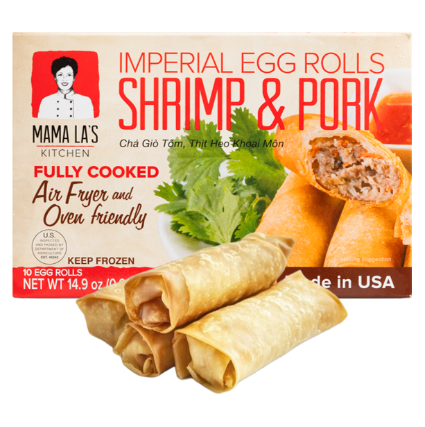 EGG ROLL SHRIMP & PORK - MAMA LA'S