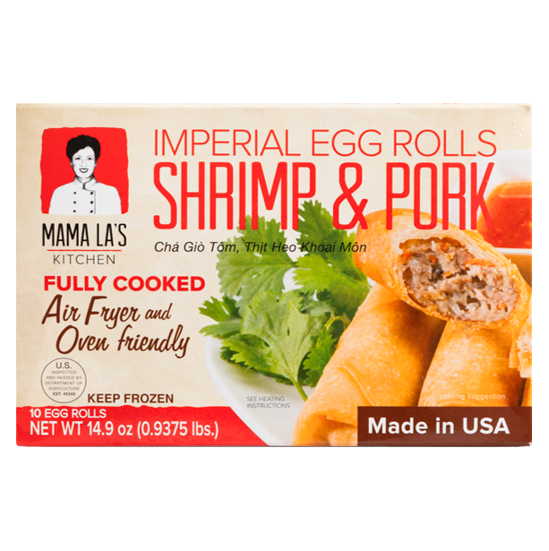 EGG ROLL SHRIMP & PORK - MAMA LA'S
