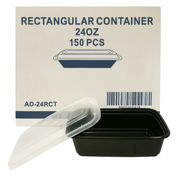 RECT. CONTAINER MICRO 24OZ AD24RCT