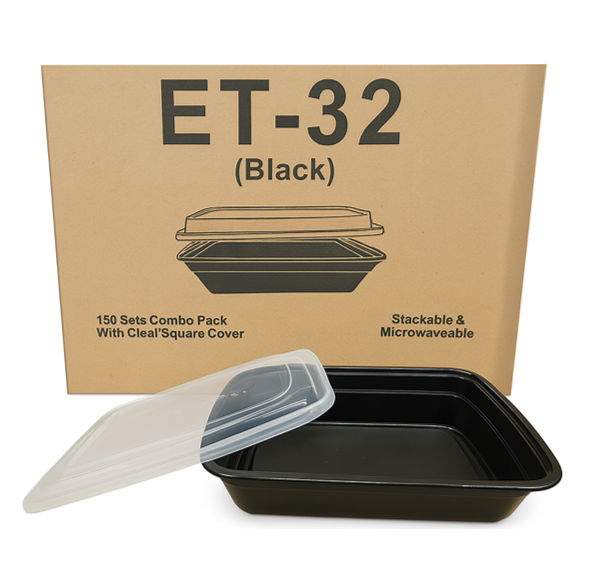 RECT. CONTAINER MICRO 26OZ ET-32