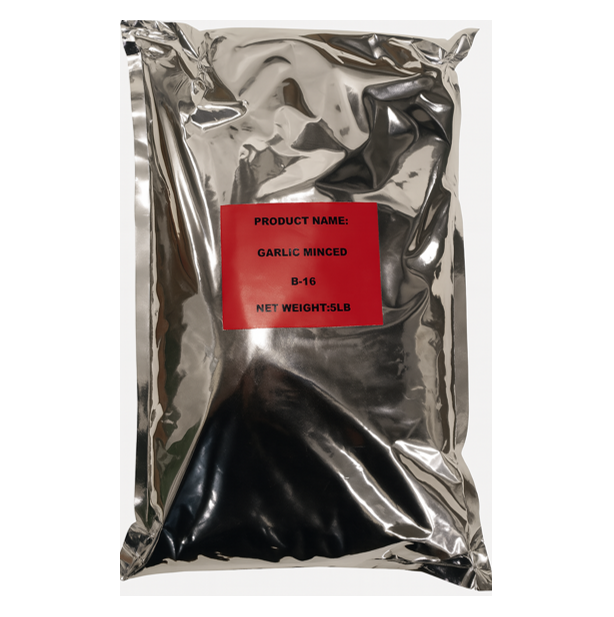 GARLIC MINCED 8-16 MESH