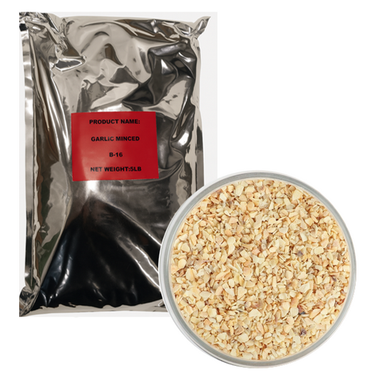 GARLIC MINCED 8-16 MESH