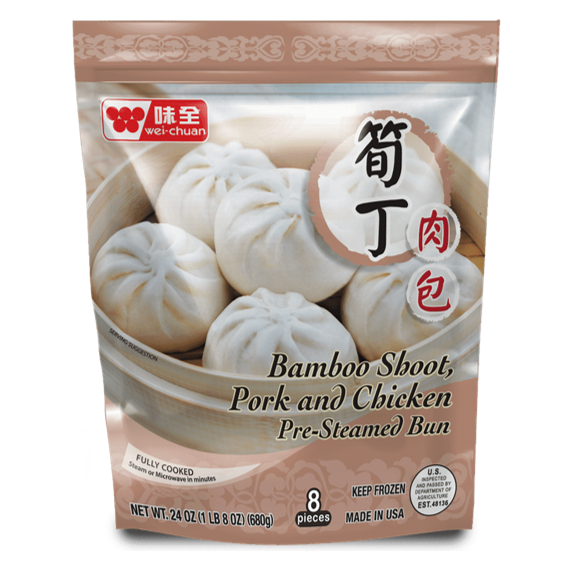 BANBOO SHOOT AND PORK BUN - WEI CHUAN