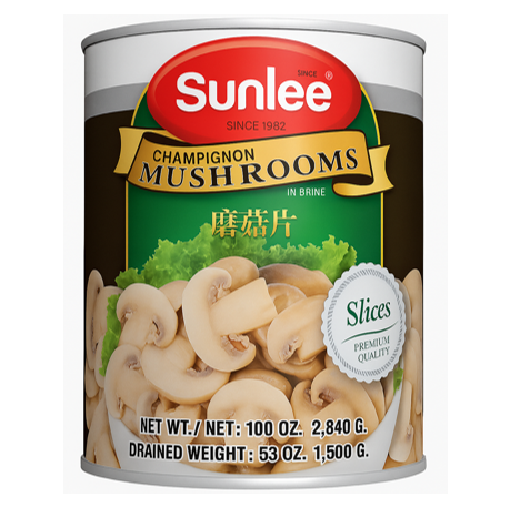 CHAMPIGNON MUSHROOM SLICED - SUNLEE