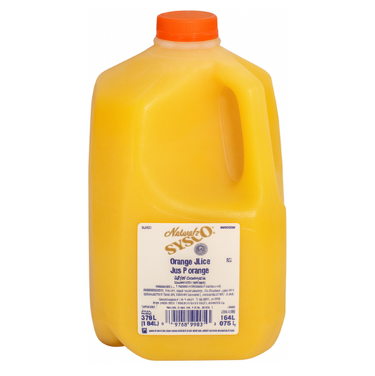 ORANGE JUICE PASTEURIZED - SYSCO