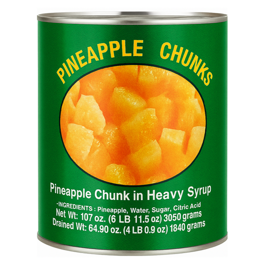 PINEAPPLE CHUNK IN HEAVY SYRUP - ELEPHANT KING
