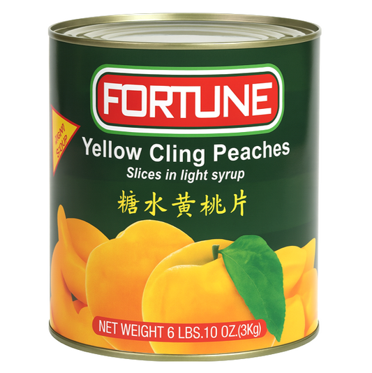 YELLOW CLING PEACH - FORTUNE