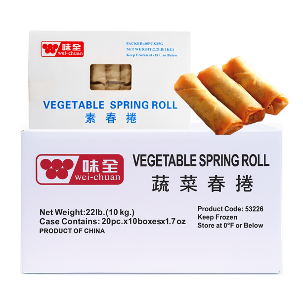 SPRING ROLL VEGETABLE 2oz  – WEI CHUAN