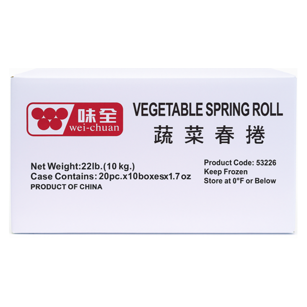 SPRING ROLL VEGETABLE 2oz  – WEI CHUAN
