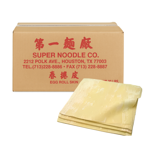 EGG ROLL SKIN 7x7 - SUPER NOODLE
