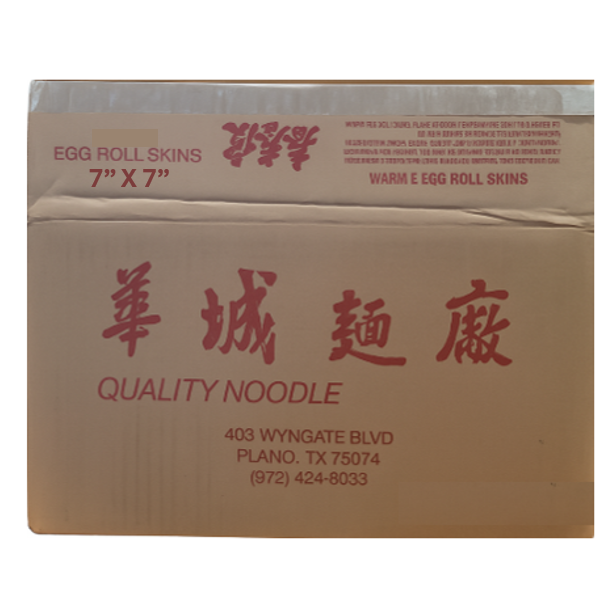 EGG ROLL SKIN 7x7 - QUALITY NOODLE