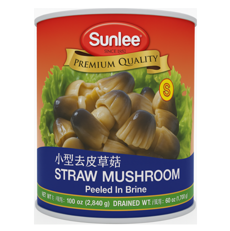 STRAW MUSHROOM - SUNLEE