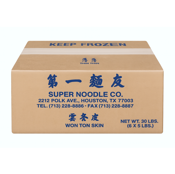 WONTON SKIN THIN - SUPER NOODLE