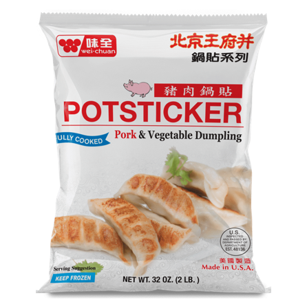 POTSTICKER PORK & VEGETABLE - WEI CHUAN