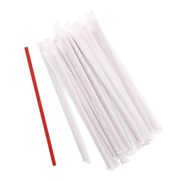 STRAW WRAPPED