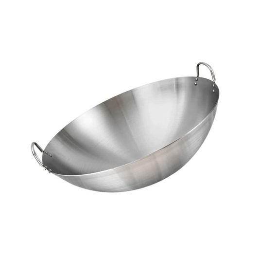 WOK 22" DEEP CHINA HEAVY DUTY