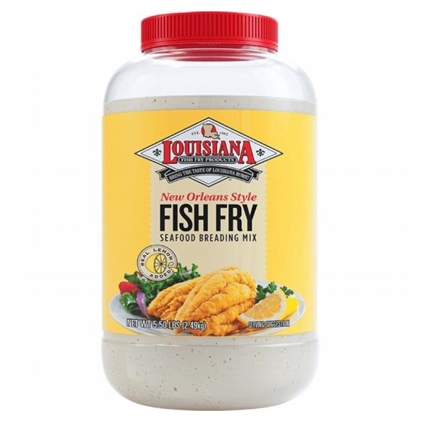 SEAFOOD BREADING MIX - LOUISIANA FISH FRY