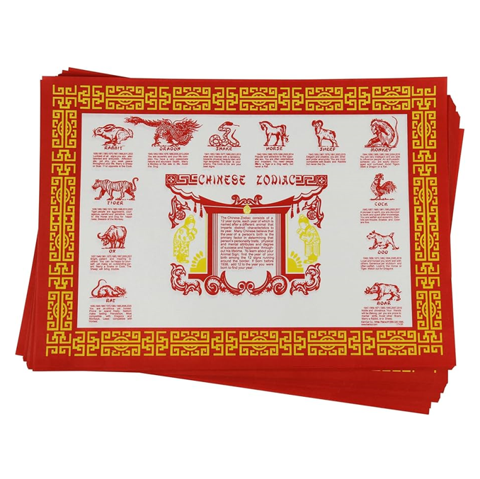 CHINESE ZODIAC PLACE MAT