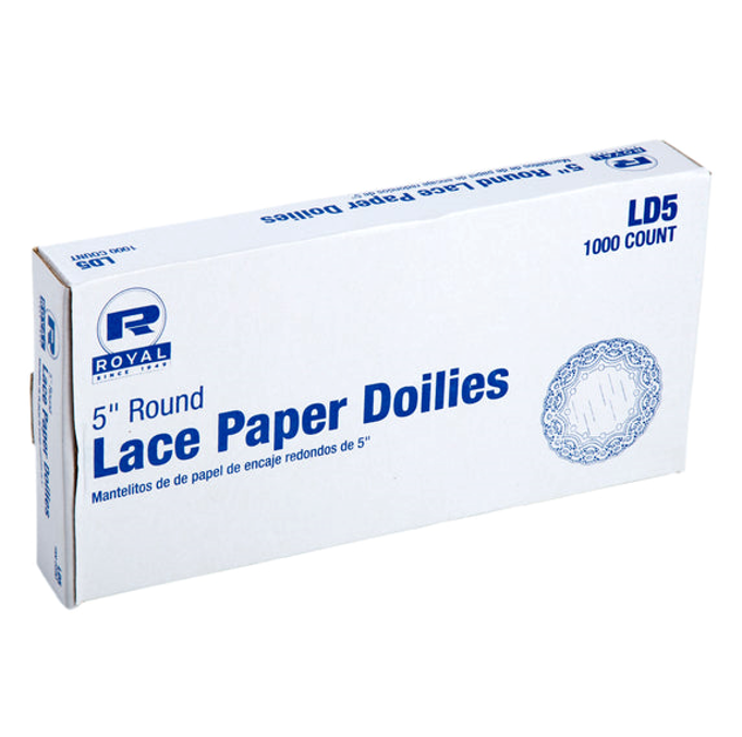 LACE PAPER DOILIE 5"