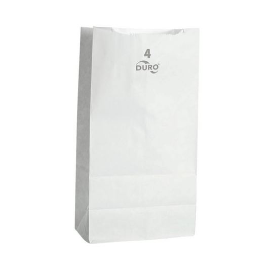 PAPER BAG WHITE 4LB