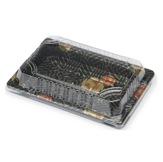 SUSHI CONTAINER WITH LID FH-08 6X4