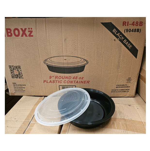 ROUND CONTAINER MICRO 9" 48OZ RB-48