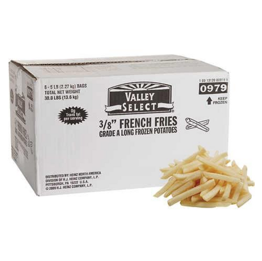 FRENCH FRIES STRAIGHT CUT 30LBS