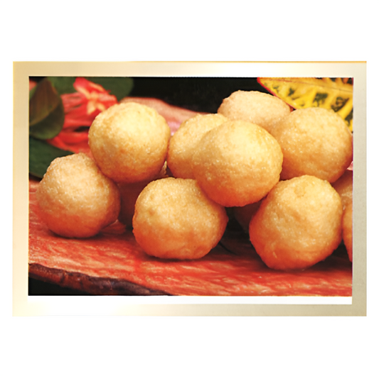C24- FRIED IMITATION SHRIMP BALL WITH FISH & PORK FILLING