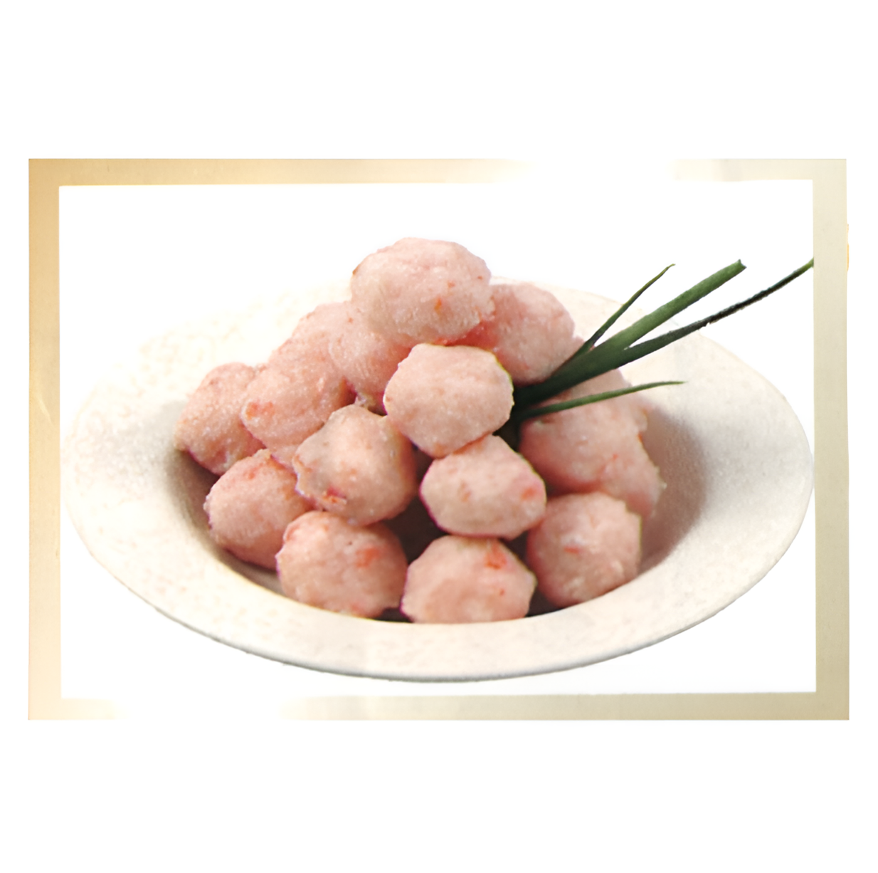 C27- IMITATION LOBSTER BALL WITH FISH & PORK FILLING