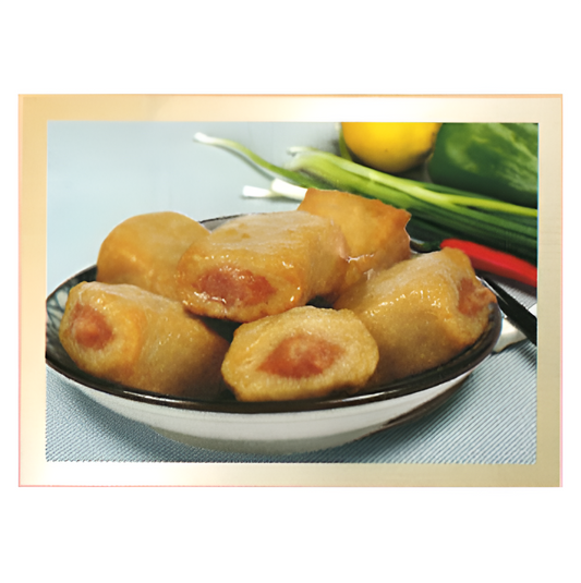 C34- FISH TOFU WITH PORK FILLING